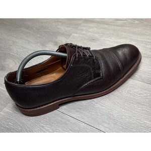 Allen Edmonds Oak Street Cap Toe Oxford Dress Shoes Dainite Sole 11 B Dark Brown